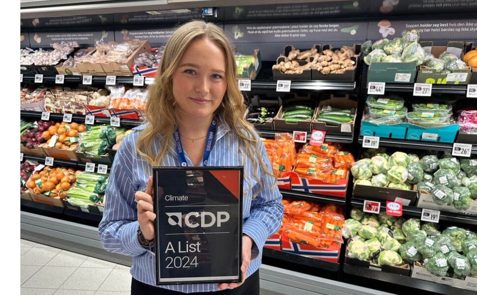 Emilie Våge, leder for samfunnsansvar og bærekraft i REMA 1000. Foto: REMA 1000