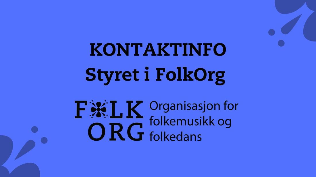 Kontaktinfo Styret i FolKOrg _ Header