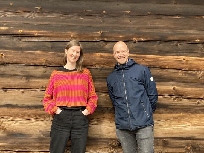 Laura Ellestad og Ottar Kåsa skal ha den tradisjonelle Borgjakonserten under Telemarkfestivalen. Foto: Telemarkfestivalen