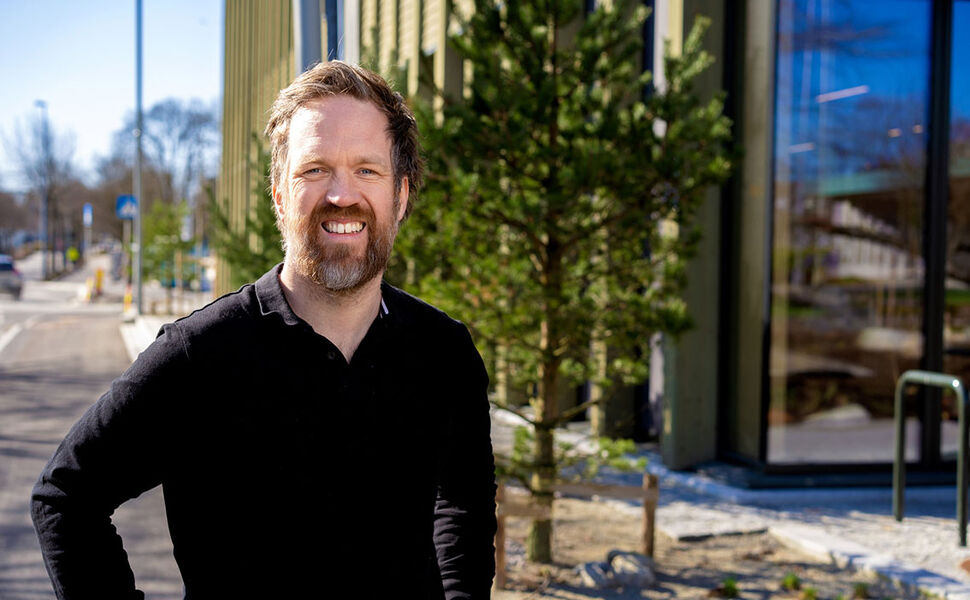 - Det nye regelverket gir kommunene flere verktøy – og stiller større krav til private, sier Harald Brynlund-Lima, seniorrådgiver for Urban Climate Resilience i Norsk Wavin. Foto: Wavin