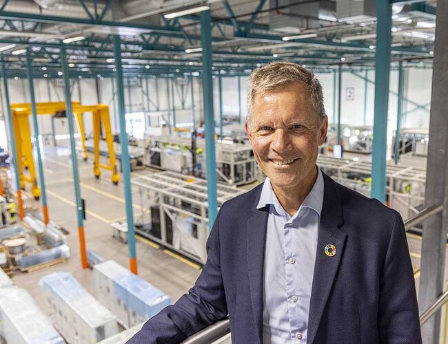 Jon Helsingeng, nordensjef i Eaton. Foto: Eaton