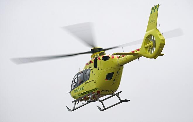 Gult legehelikopter