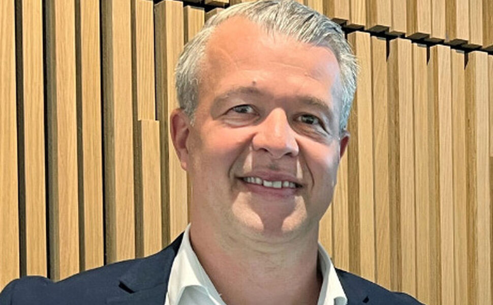 Michael Storm er ny salgsdirektør for EG Construction. Med solid erfaring innen digitalisering og salg skal han styrke selskapets satsing på å forenkle og effektivisere byggebransjens digitale transformasjon. Foto: EG
