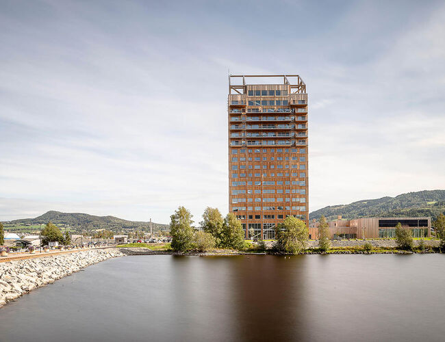 Mjøstårnet. Foto: Alamy Stock/Antonella Bozzini