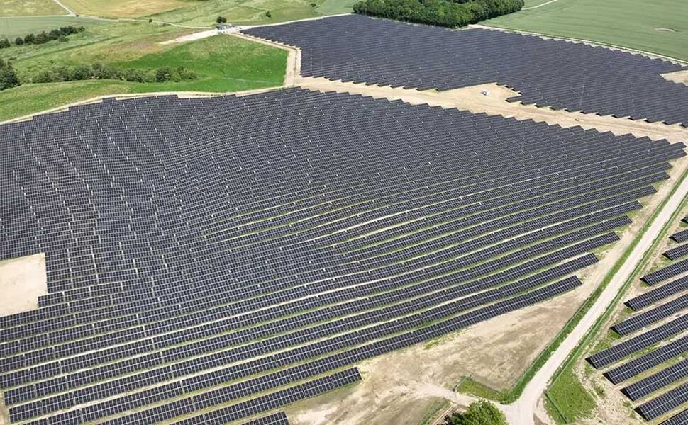 Ingerslev Å solcelleanlegg. Foto: BeGreen
