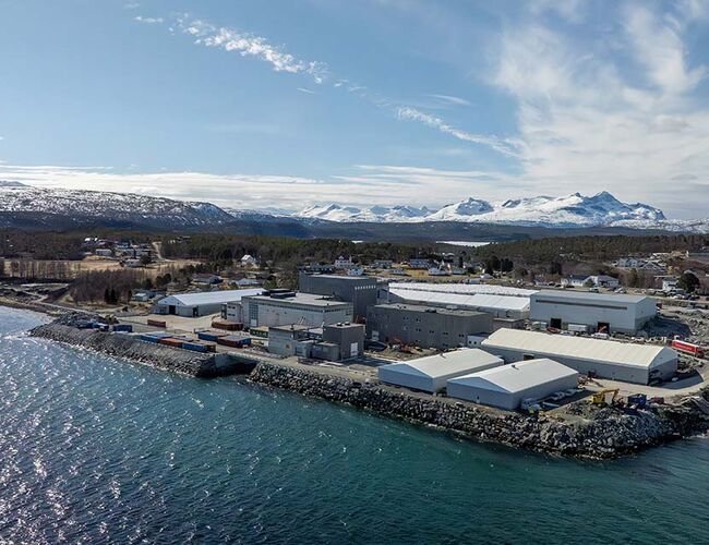 The Quartz Corps anlegg på Drag i Nordland. Foto: Rune Dahl / Arctic Media House
