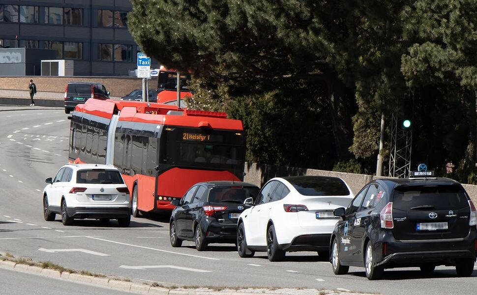 Mesteparten av biodrivstoffet ble solgt til veitrafikk. Det ble omsatt 529 millioner liter biodrivstoff til veitrafikk i 2024. Foto: Aase Marie Lund Evensen, Miljødirektoratet