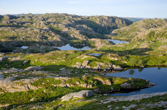 Område ved Solliknuden