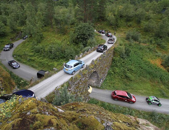 Nå er det faktisk vanskeligere å finne en kommune uten hurtiglader enn med. Foto: Ståle Frydenlund/Norsk elbilforening