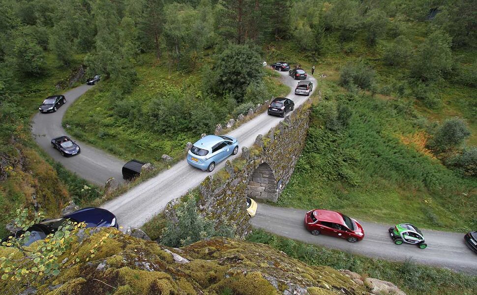 Nå er det faktisk vanskeligere å finne en kommune uten hurtiglader enn med. Foto: Ståle Frydenlund/Norsk elbilforening