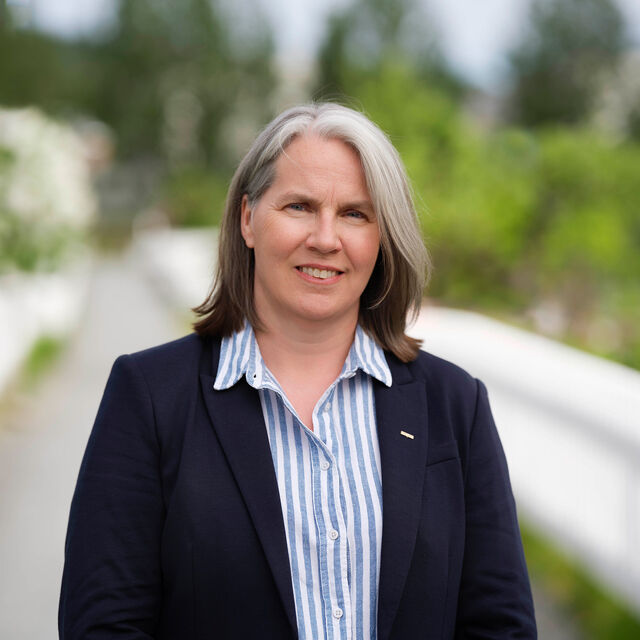 Portrait of NIOM CTO Hilde Molvig Kopperud