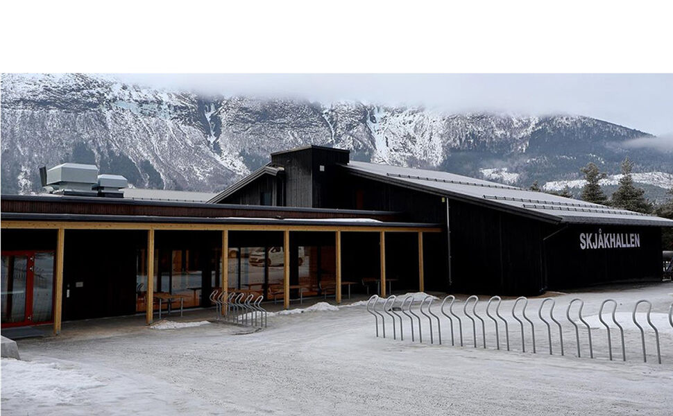 Skjåkhallen i Skjåk kommune. Foto: Skjåk kommune