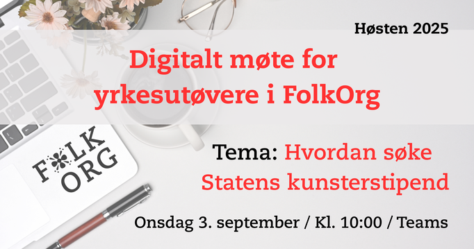 Digitalt møte for yrkesutøvere høst 2025
