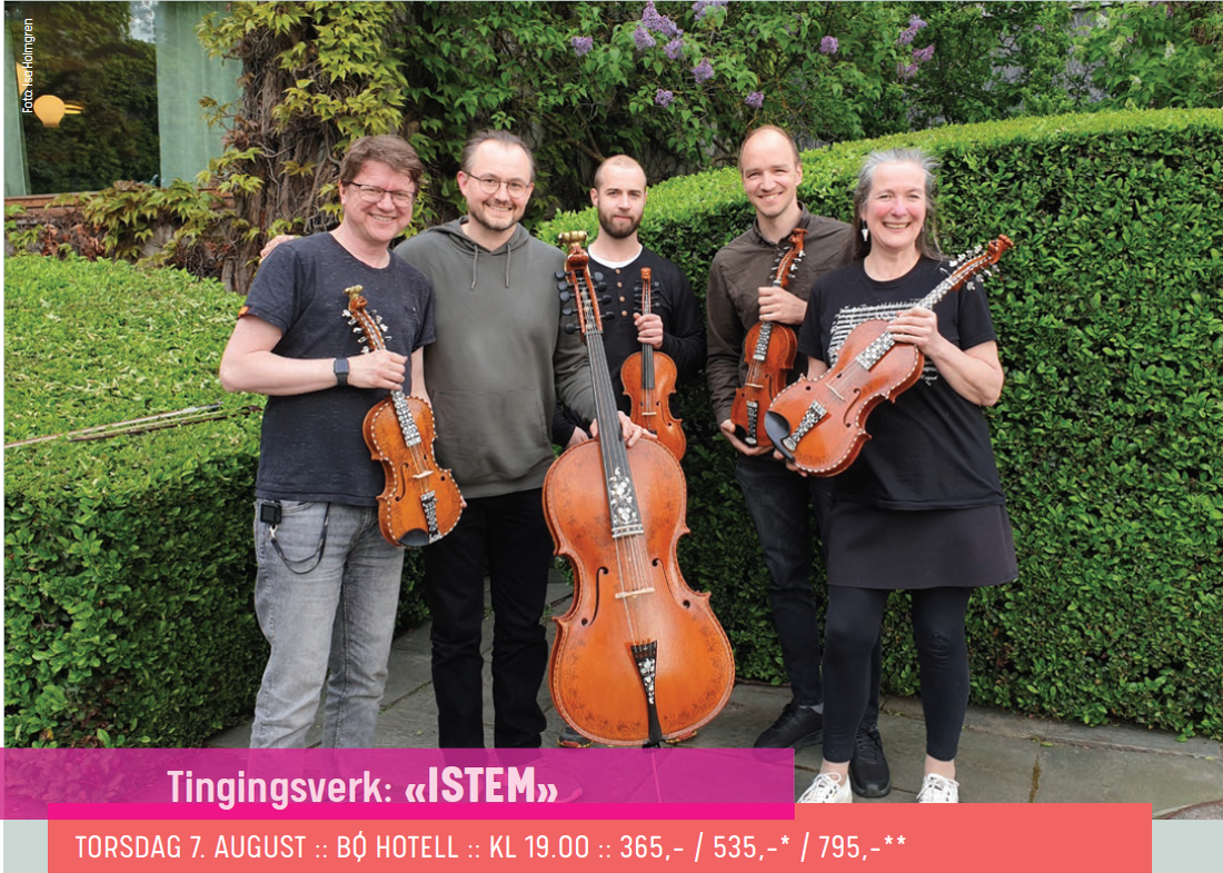Tingingsverket Istem blir sett opp på Telemarkfestivalen i kveld. Foto: Isa Holmgren
