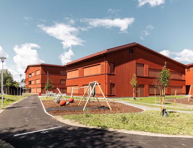 Hokksund barneskole. Foto: Splitkon