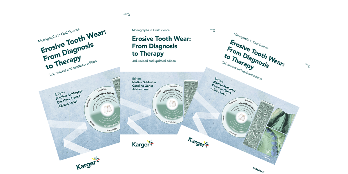 Illustration of book cover: Erosive Tooth Wear