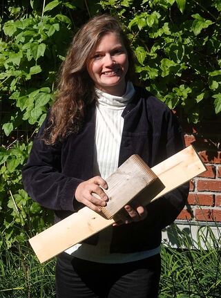 Kristina Bringedal Gedde er stipendiat ved NIBIO og NTNU. Foto: Morten Günther