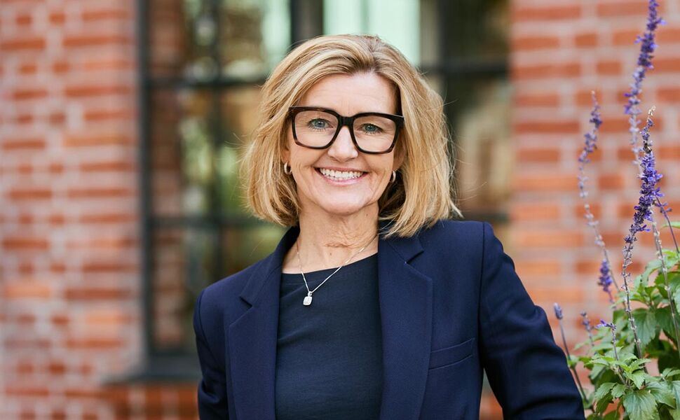 Anne-Cathrine de Lange rykker opp til ny direktørstilling i Aspelin Eiendom. Foto: Åsmund Holien Mo