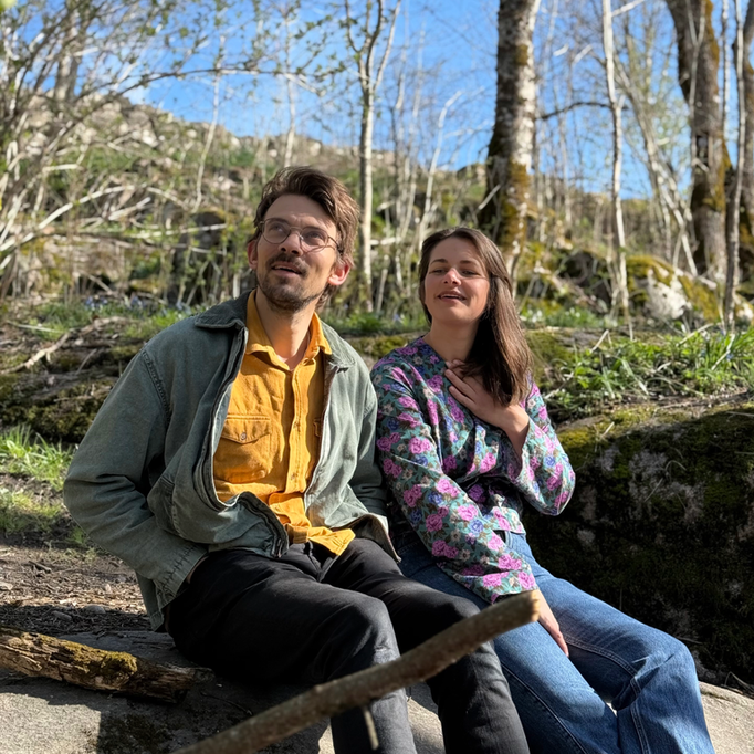 Anders Hefre og Johanne Flottorp er no ute med sitt fyrste musikalske samarbeidsprosjekt i lag med ei rekke prominente gjestartistar. Foto: Ingvild Flottorp.