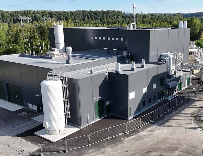Treklyngen biokullfabrikk foto Foto Vow Green Metals