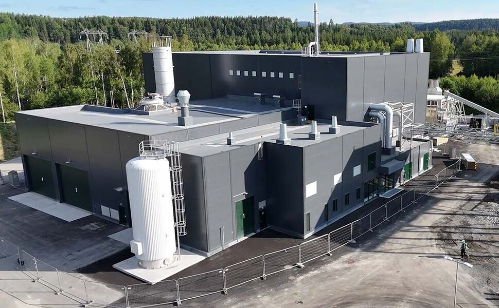 Treklyngen biokullfabrikk foto Foto Vow Green Metals