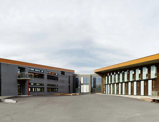 Heistad ungdomsskole. Foto: Nordisk Energikontroll