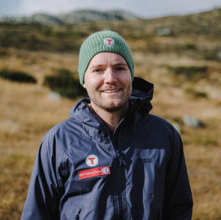 Jon-Leo K. Svendsen, bygningsansvarlig for selvbetjente hytter i fjellet for Den Norske Turistforening Oslo og Omegn. Foto: Bravida