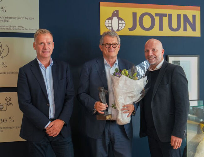 Fra venstre; Arne Jebsen, Morten Fon og Gunnar Glavin Nybø. Foto: Bygg Reis Deg