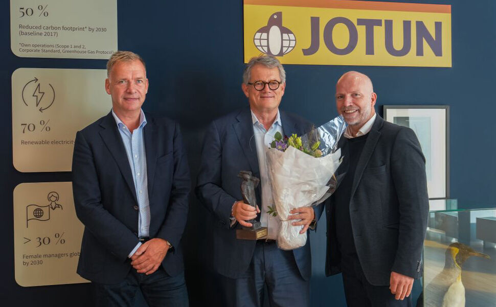 Fra venstre; Arne Jebsen, Morten Fon og Gunnar Glavin Nybø. Foto: Bygg Reis Deg