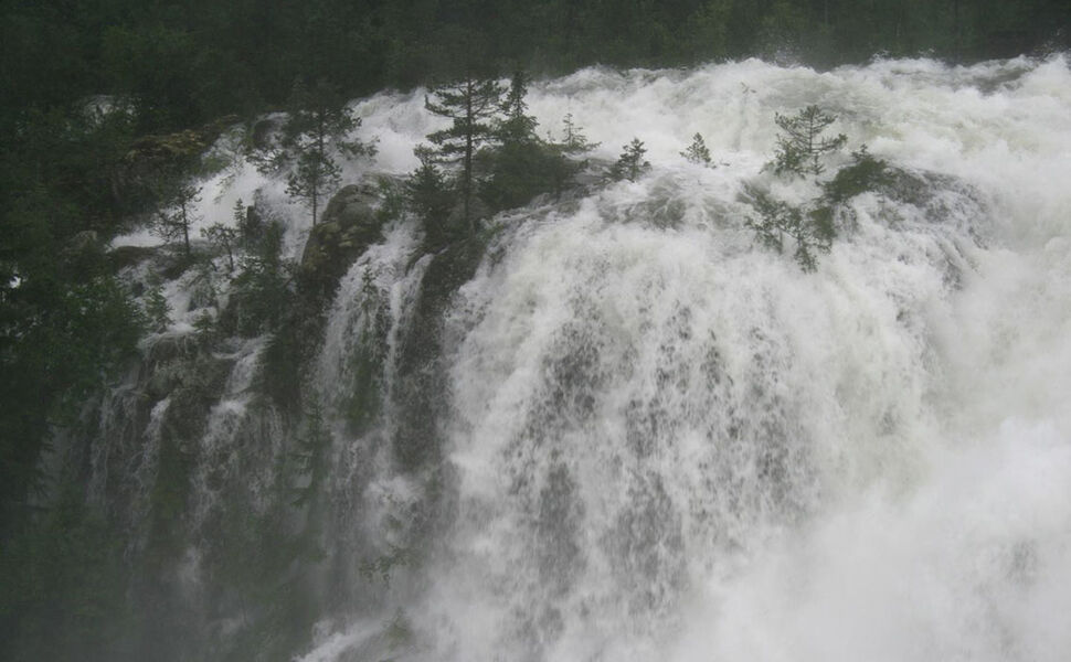 Flom, Begna. Foto: NVE Flom, Begna. Foto: NVE