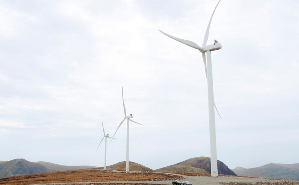 Vindturbiner på Stadt. Foto: Herman Dreyer/NVE Vindturbiner på Stadt. Foto: Herman Dreyer/NVE