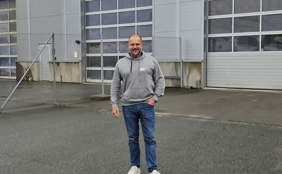 Børge Andersen, driftsleder eiendom for Wist Last & Buss i Trondheim. Foto: Noova Børge Andersen, driftsleder eiendom for Wist Last & Buss i Trondheim. Foto: Noova