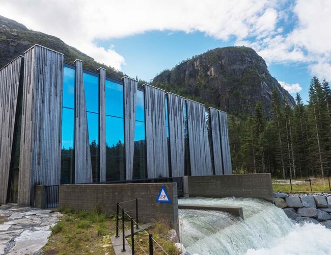 Øvre Forsland kraftverk. Foto: Stig Storheil/NVE