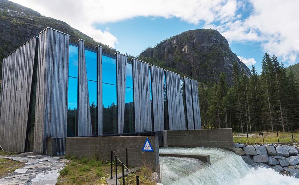 Øvre Forsland kraftverk. Foto: Stig Storheil/NVE Øvre Forsland kraftverk. Foto: Stig Storheil/NVE