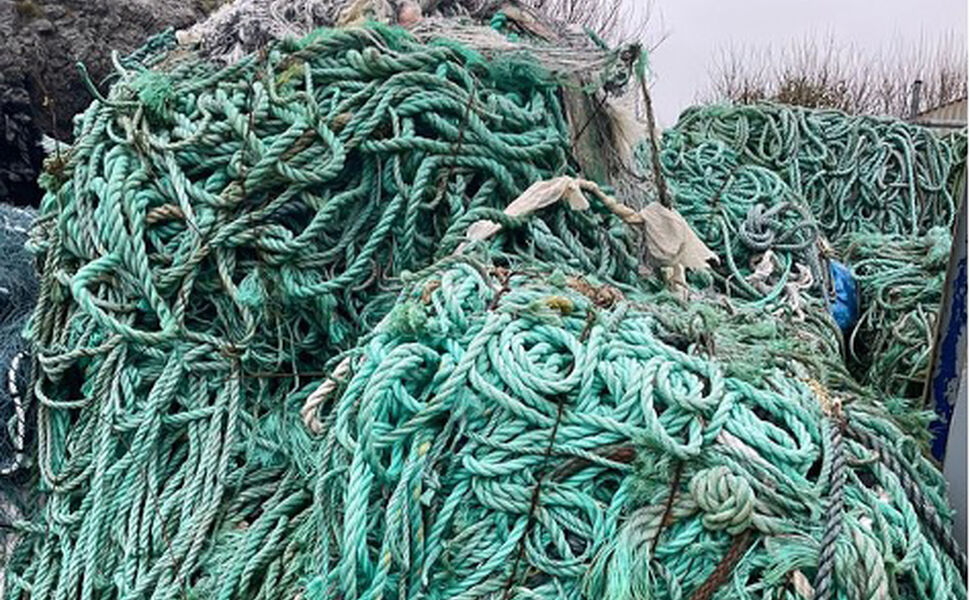 Plast fra fisketau skal bli til olje av høy kvalitet. Foto: Innovasjon Norge