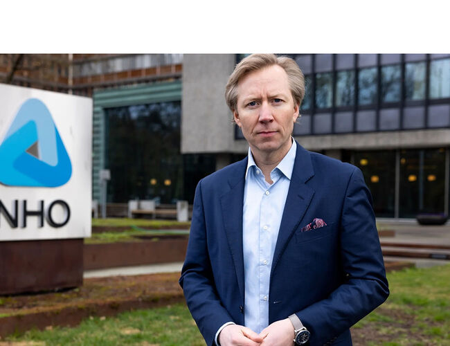 Sterk advarsel fra Andreas Strømsheim-Aamodt i NHO Elektro; skal vi ha et marked for solkraft i Norge må vi sette inn tiltak nå. Foto: NHO Elektro