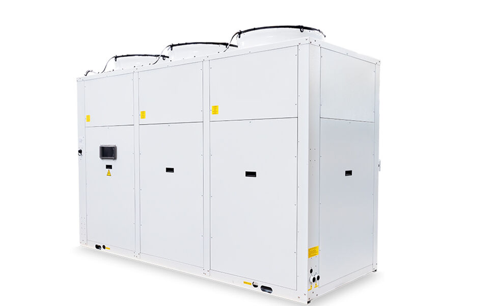 Et luft-vann CO2-varmepumpeaggregat. Foto: Jørn Stene/COWI