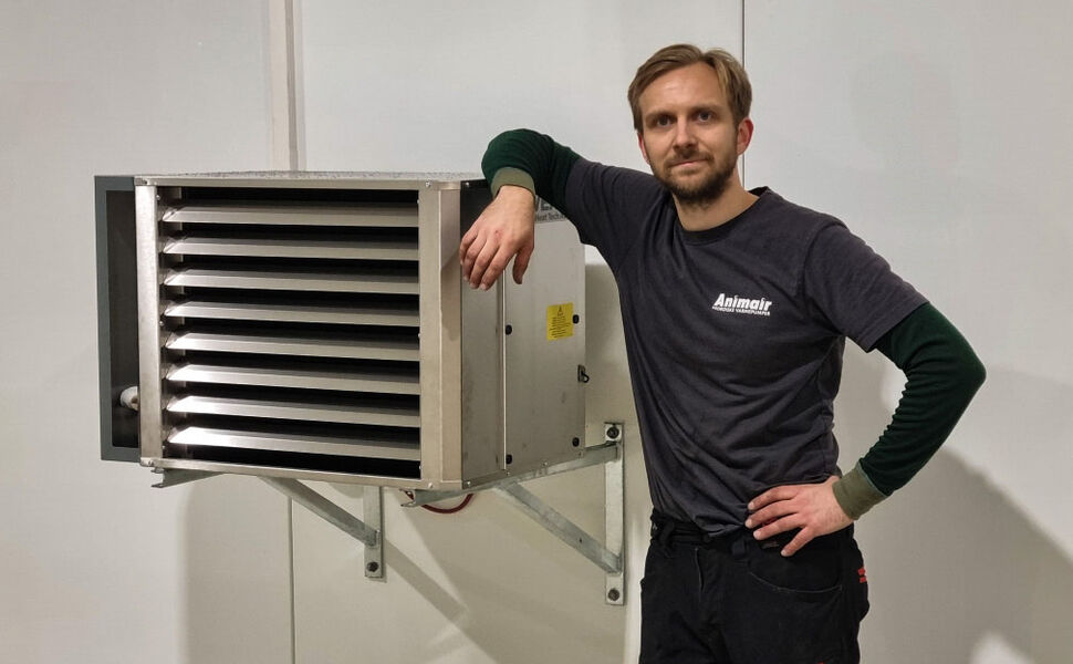 Marius Stokker i Elektriker’n Sauherad. Foto: Kinnan Norge