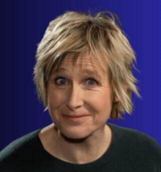 Bilde av ei kjent dame