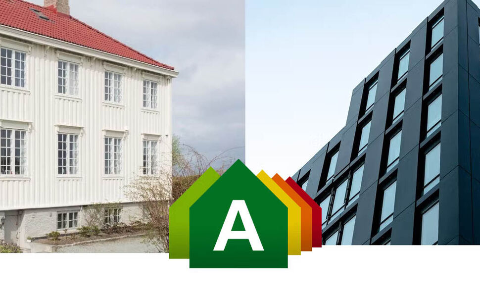 Ny energimerkeordning. Foto : Enova