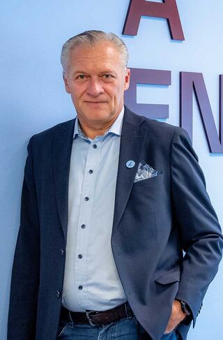 Adm. direktør Kolbjørn Hembre i Å Entelios. Foto: Å Entelios