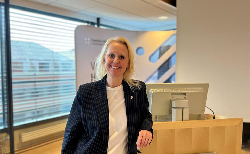 Ingvill Dalseg, leder for hovedutvalg næring og industri i Trøndelag fylkeskommune. Foto: Ida Valsø, Trøndelag fylkeskommune