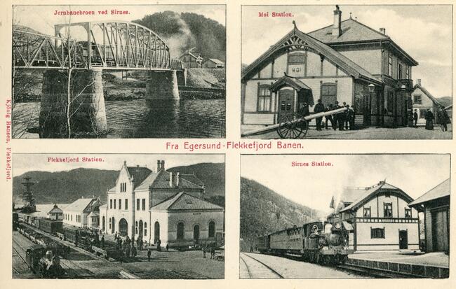 Moi stasjon åpningsdagen