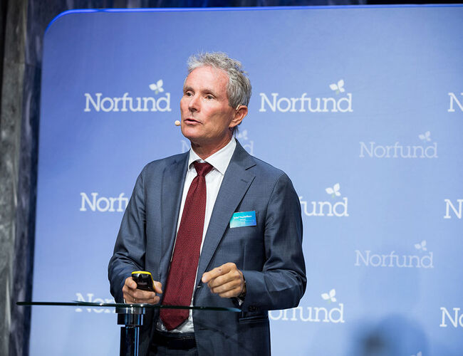 Norfunds administrerende direktør Tellef Thorleifsson. Foto: Norfund Norfunds administrerende direktør Tellef Thorleifsson. Foto: Norfund