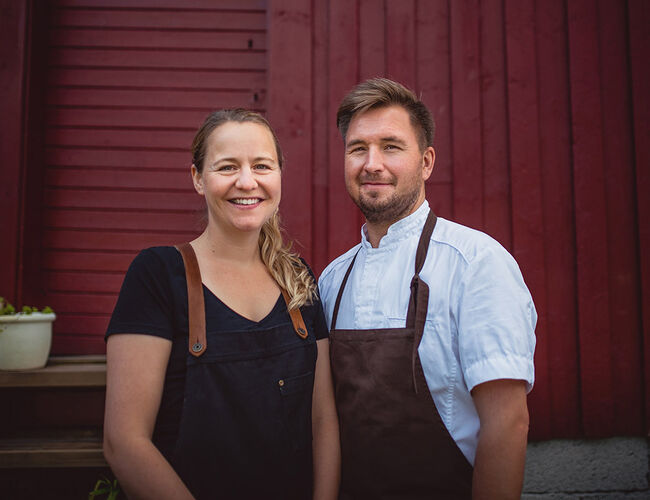 Elise Bratteng Rønning og Marius Martinsen. Foto: Helgeland Kraft