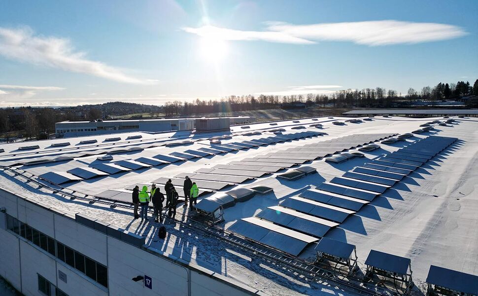 Maxbo Sentrallager. Foto: Grønn Strøm