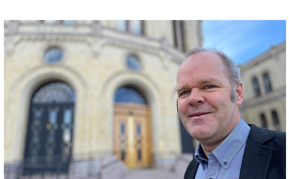 Rådgiver Bård Baardsen i Norsk Varmepumpeforening. Foto: NOVAP