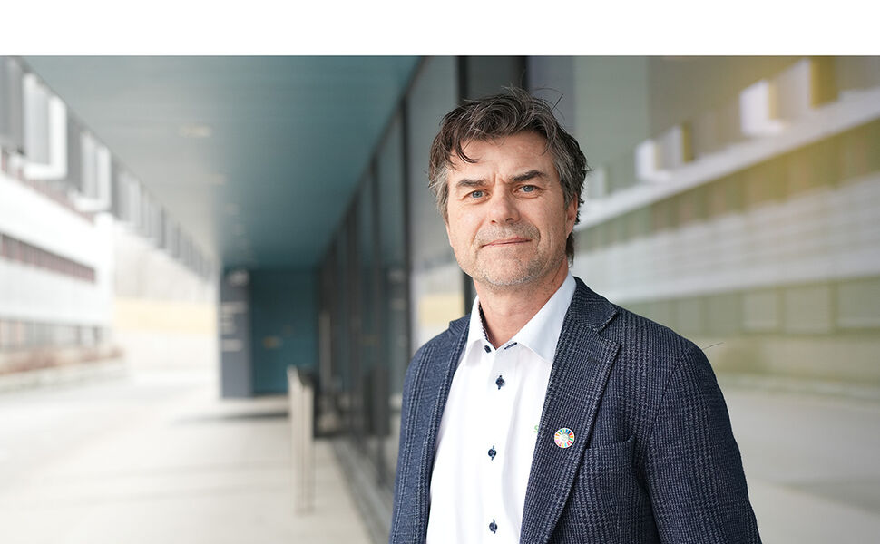 – I 2026 er den reelle risikoen ikke feilinvestering – men manglende investering, mener Ronny Micaelsen i Schneider Electric. Foto: Stefania Nilsen, Schneider Electric.