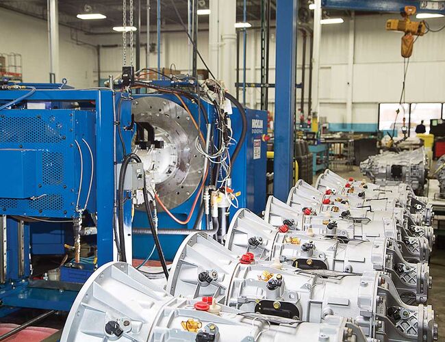 Allison Transmission har siden begynnelsen av 2000-tallet bygd opp en omfattende virksomhet innen omproduksjon. Foto: Allison Transmission Allison Transmission har siden begynnelsen av 2000-tallet bygd opp en omfattende virksomhet innen omproduksjon. Foto: Allison Transmission