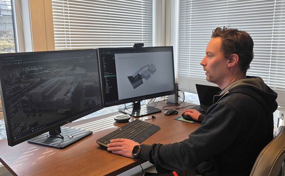 For å nå klimamålene i Parisavtalen må vi kutte energibruken i byggene våre. Jørund Mohn fra Trondheim Areal ser fram til at den nye dataplattformen vil sammenstille spredt bygningsinformasjon til et ferdig beslutningsgrunnlag. Foto: Autility